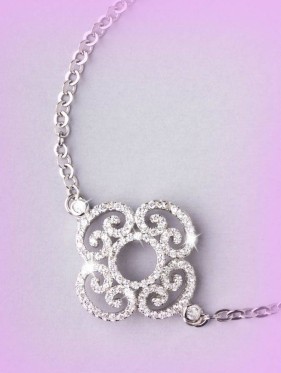 4515 BRACCIALE PICCOLO ROSONE - I PENSIERINI