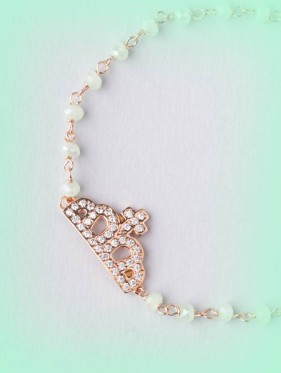 4596-1 BRACCIALE CORONCINA - I PENSIERINI