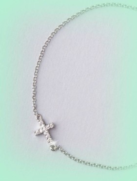 4531 BRACCIALE CON CROCE - I PENSIERINI