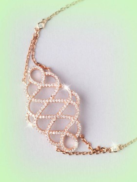 4544-1 BRACCIALE VOLUTE SEMPLICE  I PENSIERINI