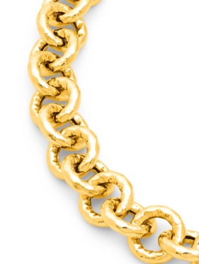 N0003 COLLANA PUEBLO in bronzo dorato a18kt GIOVANNI RASPINI