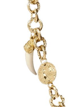 N0009 COLLANA LUNGA DAKOTA in bronzo dorato a 18kt GIOVANNI RASPINI