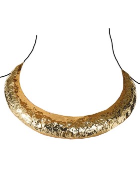 N0017 COLLANA SAND in bronzo dorato 18kt GIOVANNI RASPINI