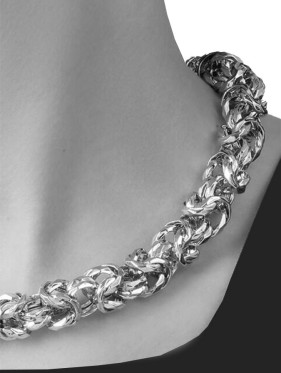 12444 COLLANA BIZANTINA LUCE GRANDE GIOVANNI RASPINI