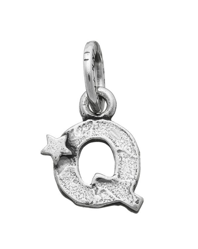 Charms - Lettere e numeri - 6661 CHARM Q CON STELLE GIOVANNI RASPINI