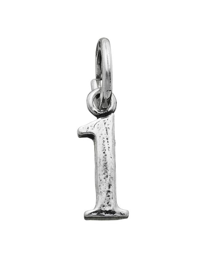 Charms - Lettere e numeri - 8030 CHARM NUMERO 1 GIOVANNI RASPINI
