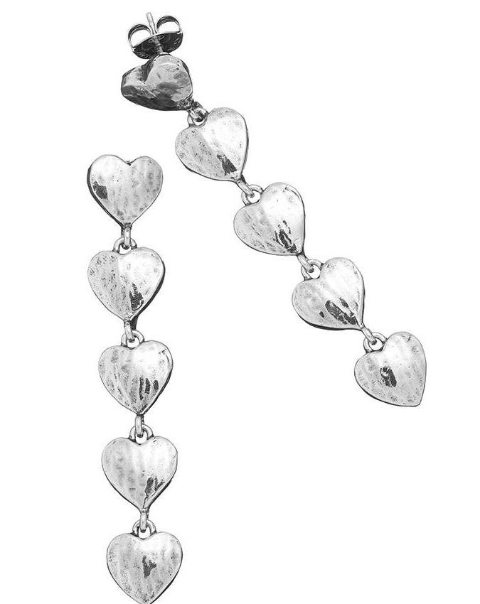 Orecchini - Angeli e cuori - 8784 ORECCHINI CASCATA CUORICINI GIOVANNI RASPINI
