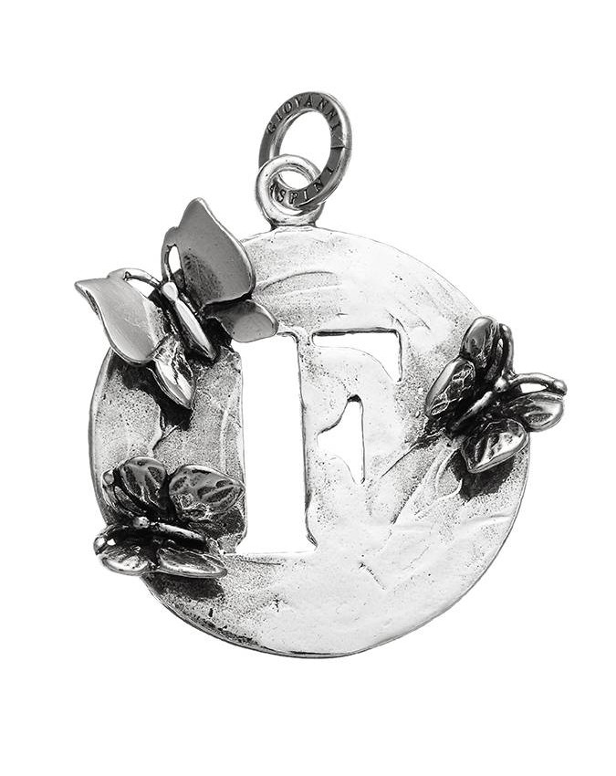 Charms - Lettere e numeri - 9560 CHARM LETTERA FARFALLE F GIOVANNI RASPINI