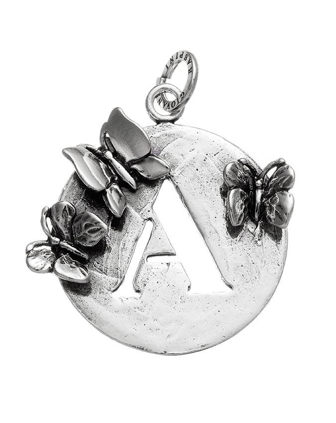 Charms - Lettere e numeri - 9555 CHARM LETTERA FARFALLE A GIOVANNI RASPINI