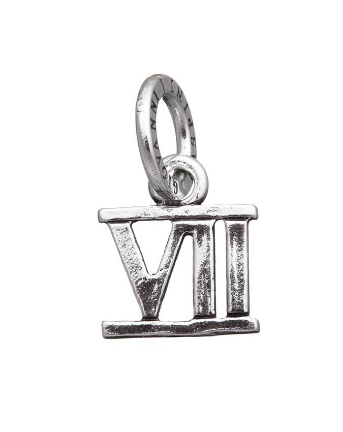 Charms - Lettere e numeri - 9495 CHARM NUMERO ROMANO VII GIOVANNI RASPINI