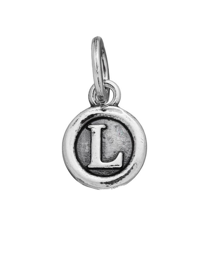 Charms - Lettere e numeri - 9602 CHARM LETTERA BOTTONE L GIOVANNI RASPINI