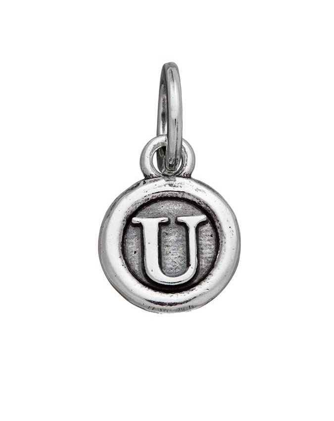 Charms - Lettere e numeri - 9611 CHARM LETTERA BOTTONE U GIOVANNI RASPINI