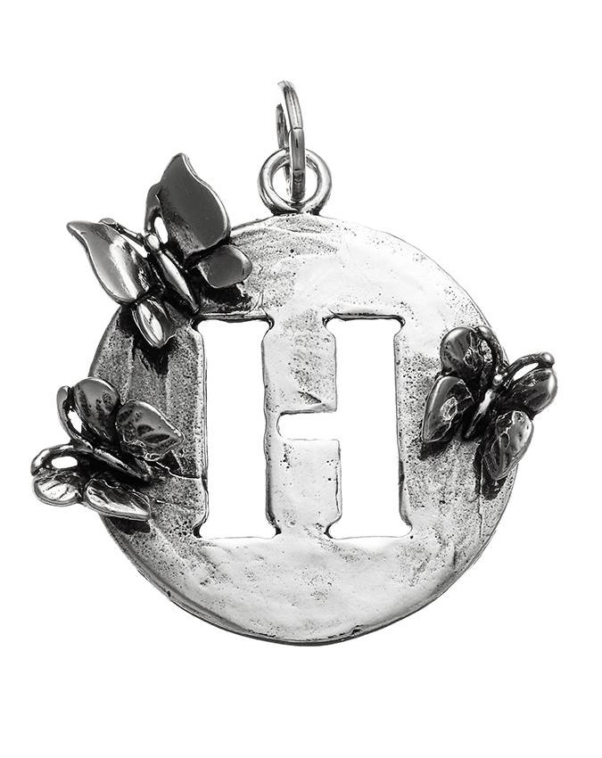 Charms - Lettere e numeri - 9562 CHARM LETTERA FARFALLA H GIOVANNI RASPINI