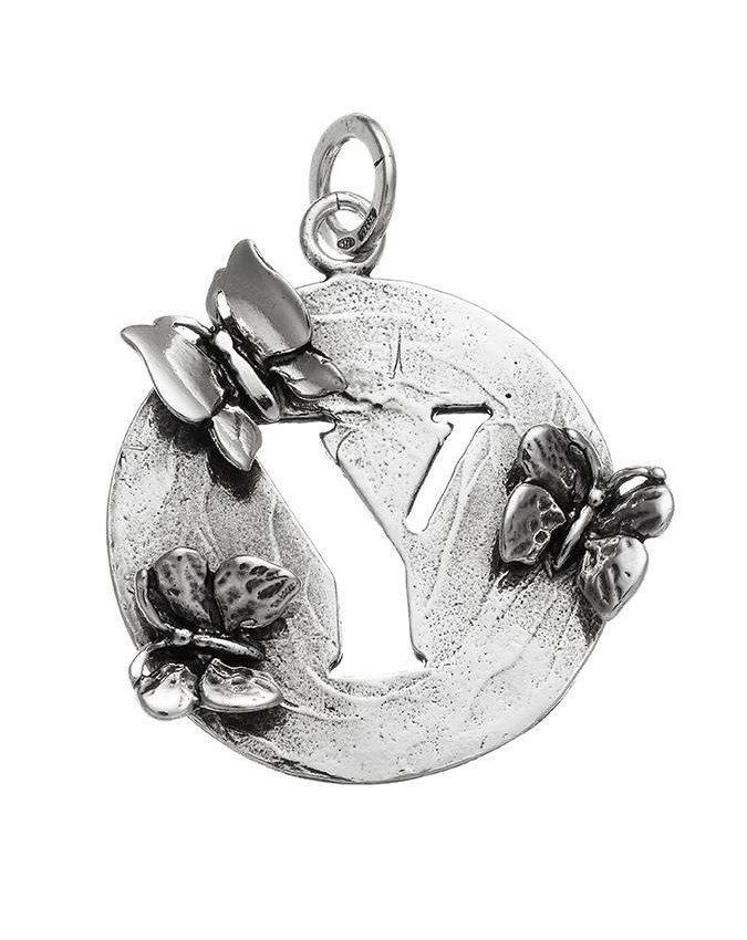 Charms - Lettere e numeri - 9579 CHARM LETTERA FARFALLE Y GIOVANNI RASPINI