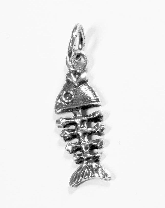 Charms - Amuleti e portafortuna - 6004 CHARM LISCA DI PESCE GIOVANNI RASPINI