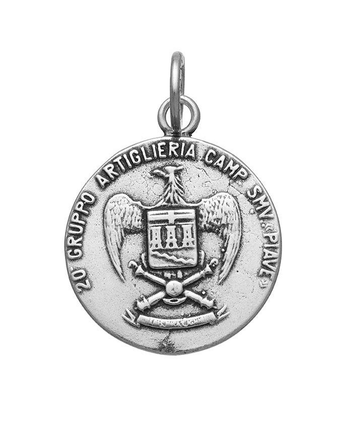 Charms - Monete - 6902 CHARM MEDAGLIA CARRI ARMATI GIOVANNI RASPINI