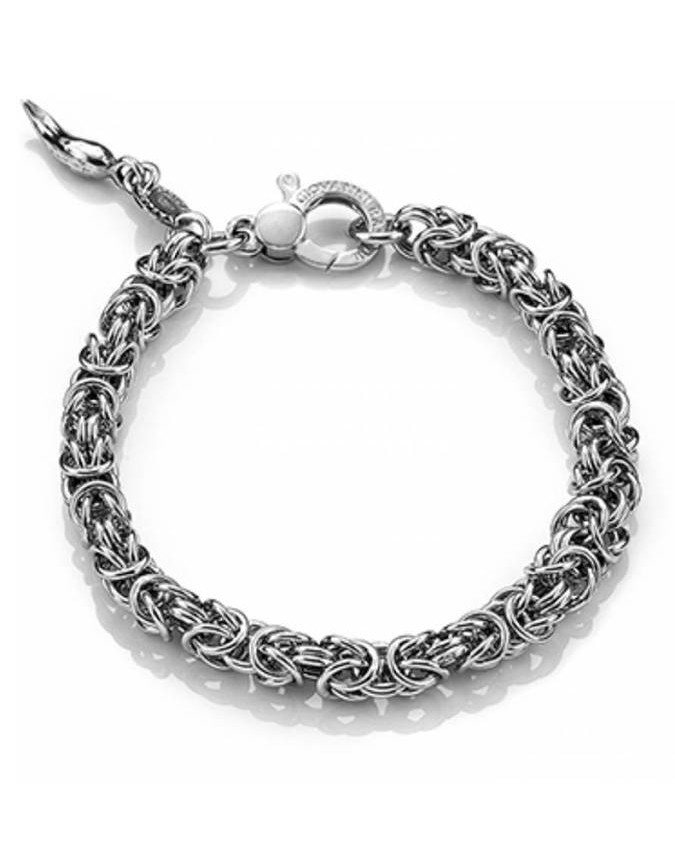 Bracciali - Catene - 7402 BRACCIALE MAGLIA BIZANTINA PICCOLA cm.20 GIOVANNI RASPINI 