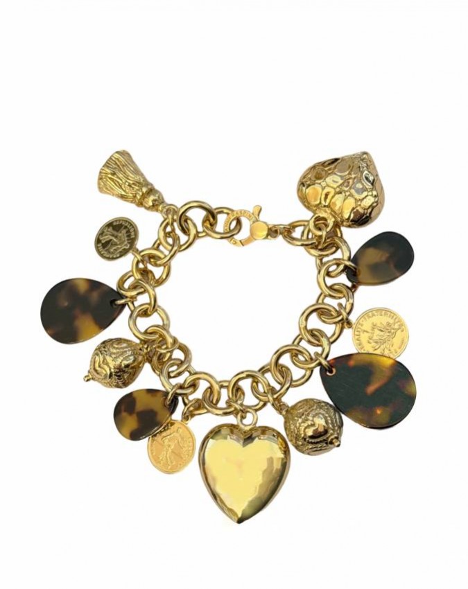 Bracciali - Angeli e cuori - 8341 BRACCIALE BONNY DORATO GIOVANNI RASPINI