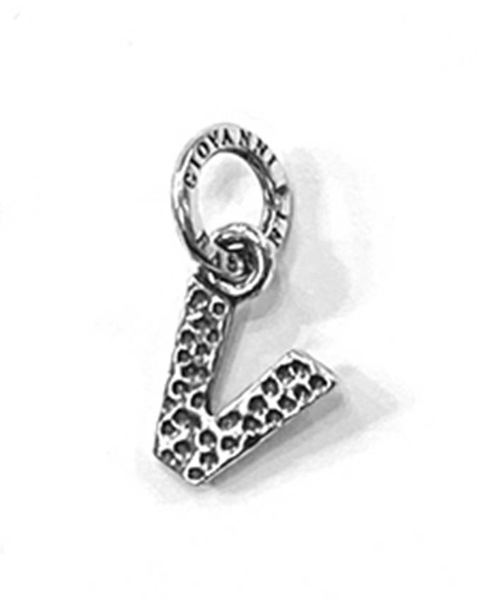 Charms - Lettere e numeri - 9052 CHARM LETTERA V GOLF GIOVANNI RASPINI