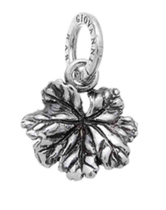 Charms - Floral - 10014  CHARM FOGLIA DI GERANIO - GIOVANNI RASPINI