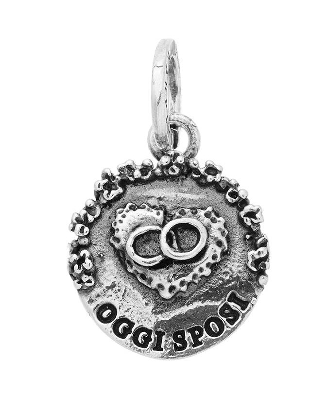 Charms - Fantasy e vari - 10281 CHARM MEDAGLIA OGGI SPOSI GIOVANNI RASPINI