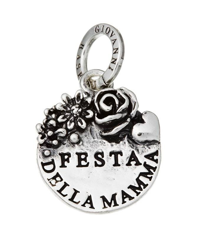 Charms - Fantasy e vari - 10412 CHARM MEDAGLIA FESTA DELLA MAMMA GIOVANNI RASPINI