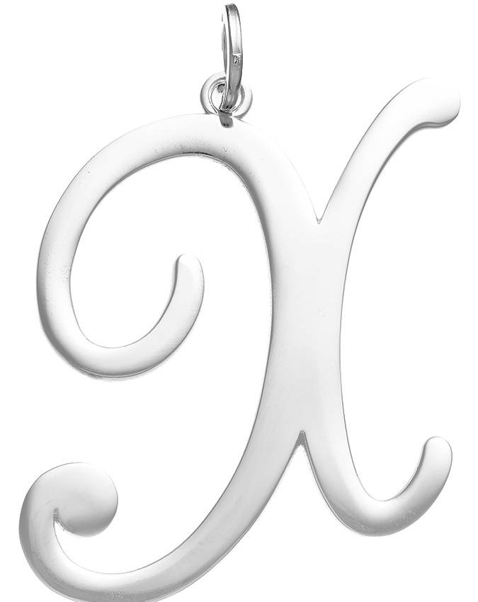 Charms - Lettere e numeri - 10795 CHARM LETTERA X JULIET GRANDE GIOVANNI RASPINI