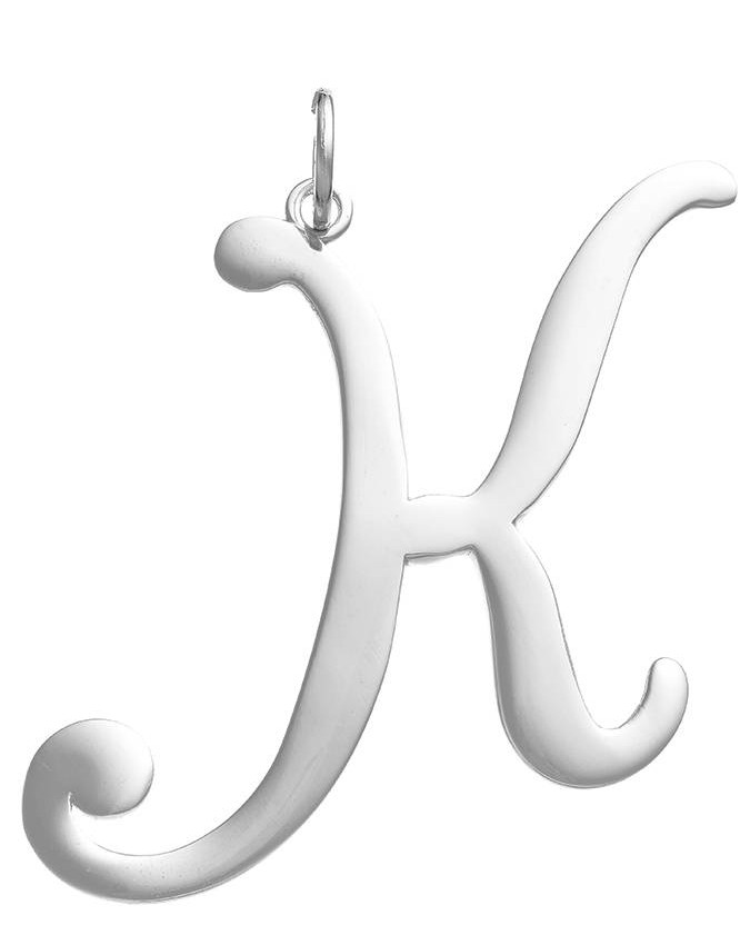 Charms - Lettere e numeri - 10782 CHARM LETTERA K JULIET GRANDE GIOVANNI RASPINI
