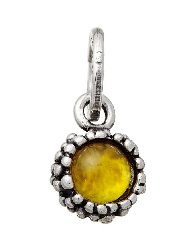 Charms - Fantasy e vari - 10858 CHARM CALCEDONIO MANGO PERLAGE GIOVANNI RASPINI