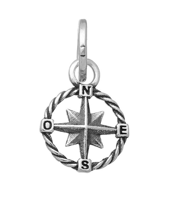 Charms - Mare - 10903 MINI CHARM ROSA DEI VENTI  GIOVANNI RASPINI