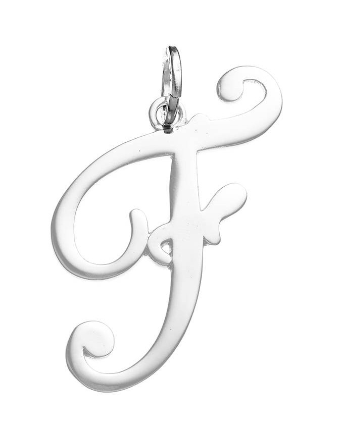 Charms - Lettere e numeri - 10751 CHARM LETTERA F JULIET MEDIA GIOVANNI RASPINI