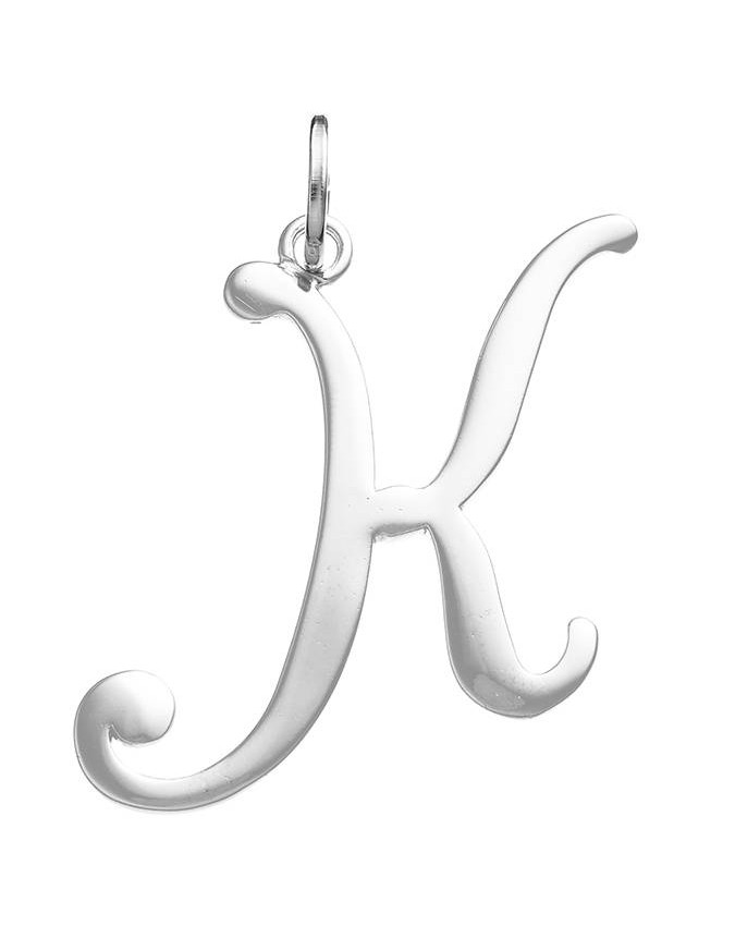 Charms - Lettere e numeri - 10756 CHARM LETTERA K JULIET MEDIA GIOVANNI RASPINI