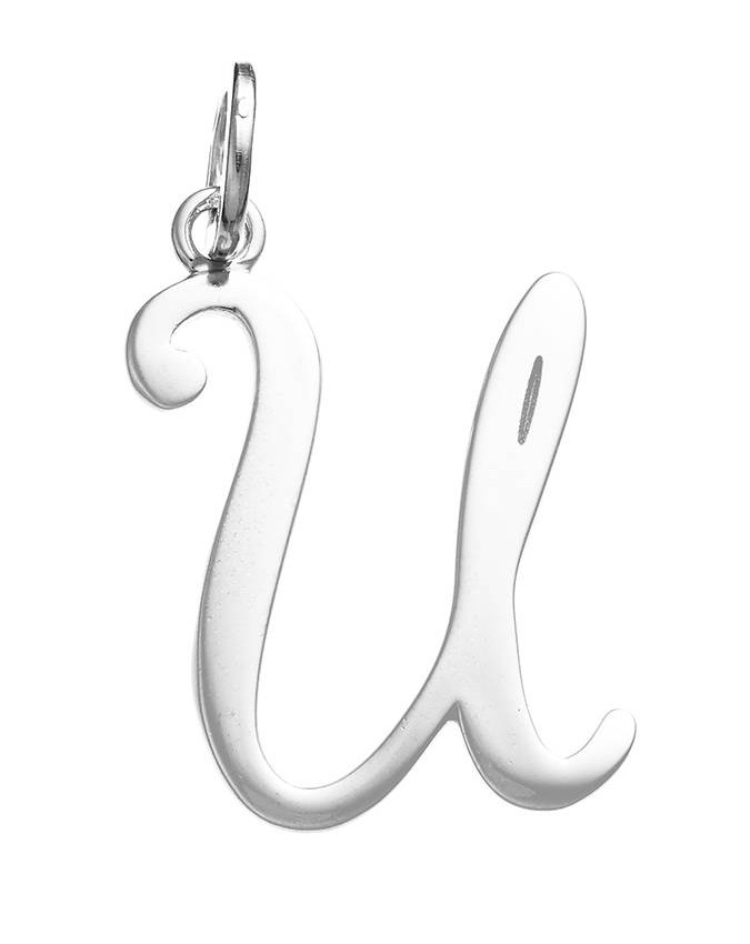 Charms - Lettere e numeri - 10766 CHARM LETTERA U JULIET MEDIA GIOVANNI RASPINI