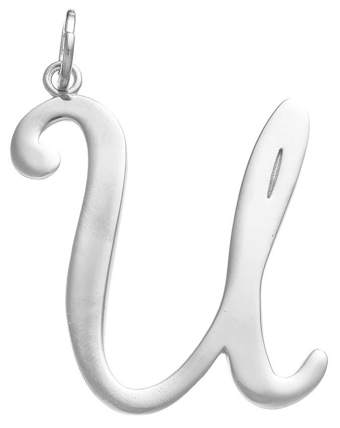 Charms - Lettere e numeri - 10792 CHARM LETTERA U JULIET GRANDE GIOVANNI RASPINI