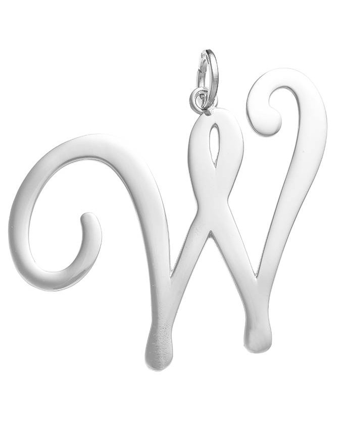 Charms - Lettere e numeri - 10794 CHARM LETTERA W JULIET GRANDE GIOVANNI RASPINI