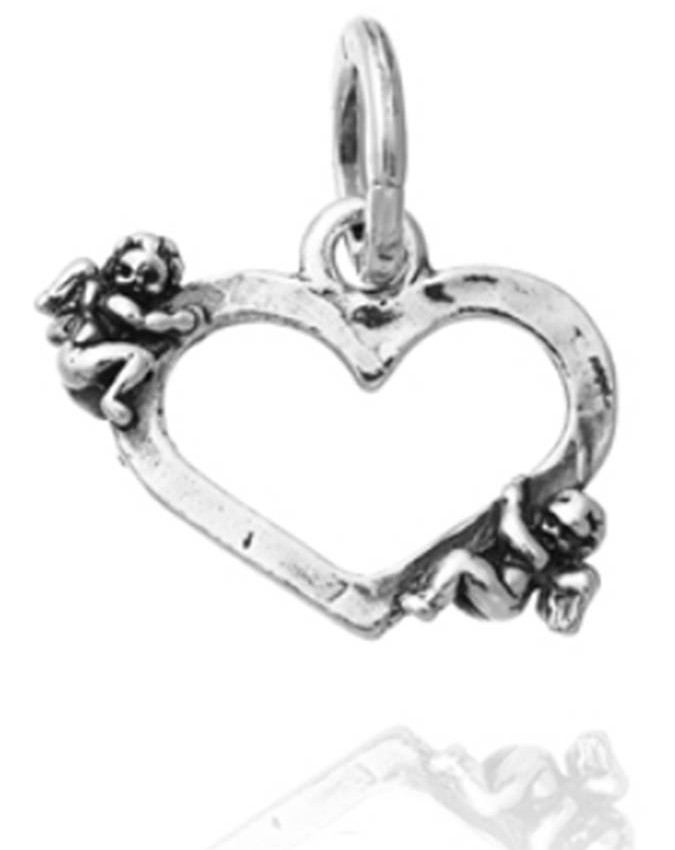 Charms - Angeli e cuori - 11089 CHARM CUORE ANGELI GIOVANNI RASPINI