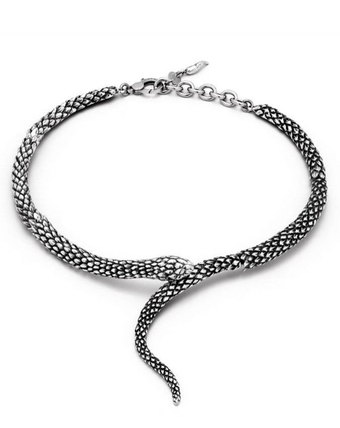 Collane - Animalier - 11254 COLLANA SERPENTE GIOVANNI RASPINI