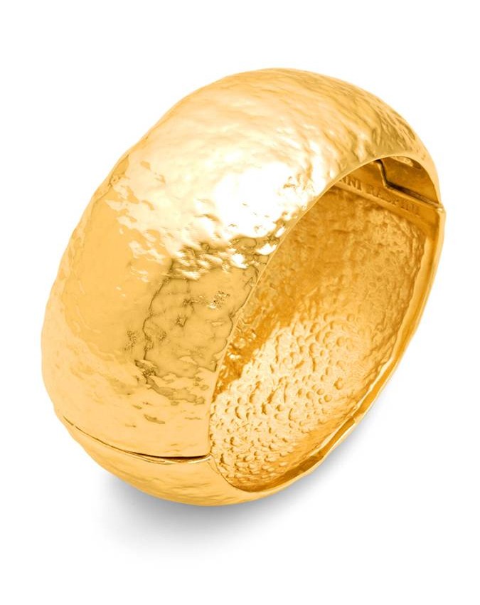 Bracciali - Nomad - Gioielli in bronzo dorato - N0018 BRACCIALE SAND GRANDE in bronzo dorato 18kt GIOVANNI RASPINI