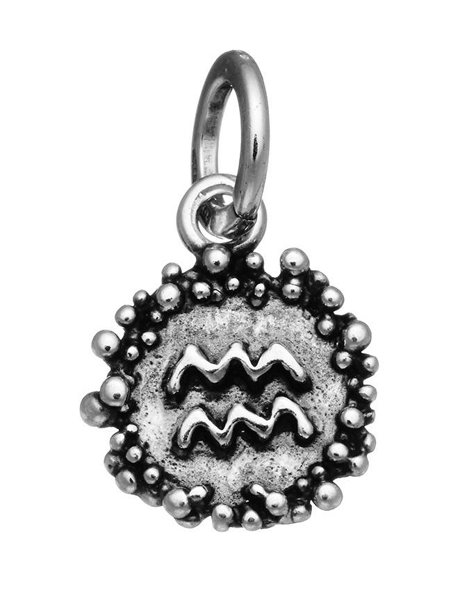 Charms - Zodiaco - 10534 CHARM MEDAGLIA ACQUARIO GIOVANNI RASPINI