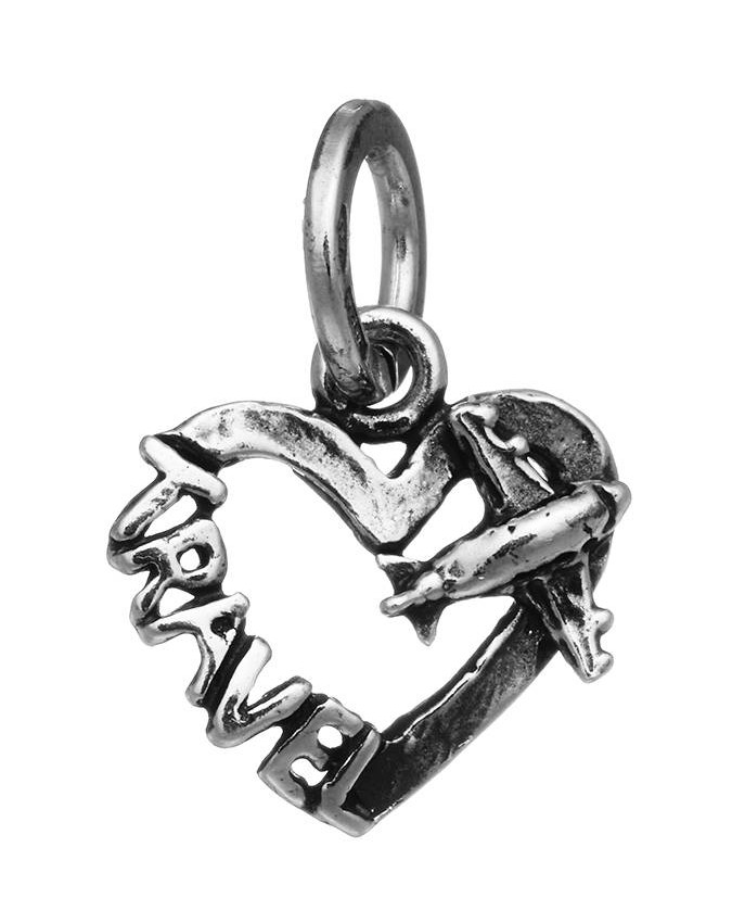 Charms - Angeli e cuori - 10543 CHARM CUORE TRAVEL GIOVANNI RASPINI