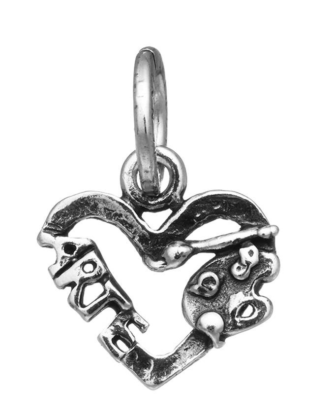 Charms - Angeli e cuori - 10538 CHARM CUORE ARTE GIOVANNI RASPINI