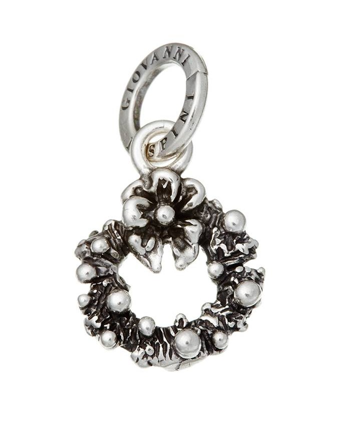 Charms - Natale - 10425  CHARM GHIRLANDA DI NATALE GIOVANNI RASPINI