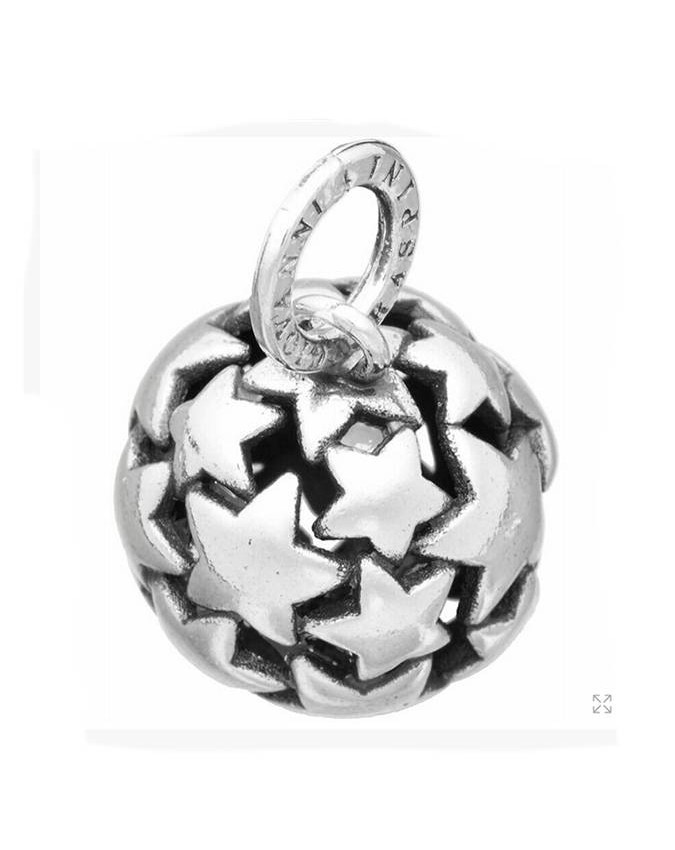 Charms - Fantasy e vari - 11616 CHARM BOULE STELLE GRANDE GIOVANNI RASPINI