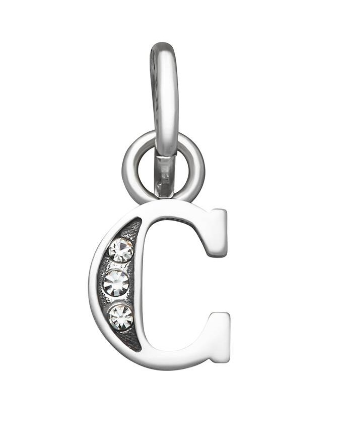 Charms - Lettere e numeri - 12141 CHARM C CRYSTAL GIOVANNI RASPINI