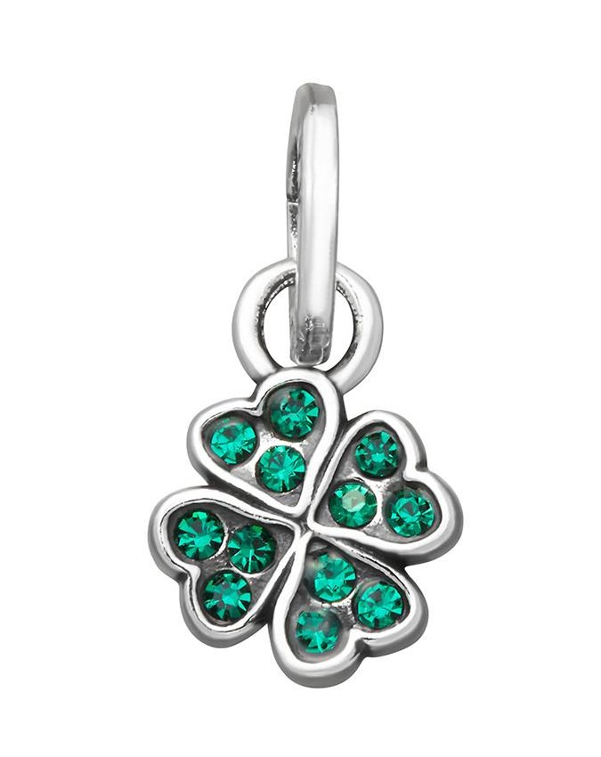 Charms - Amuleti e portafortuna - 12174 MINI CHARM QUADRIFOGLIO VERDE GIOVANNI RASPINI