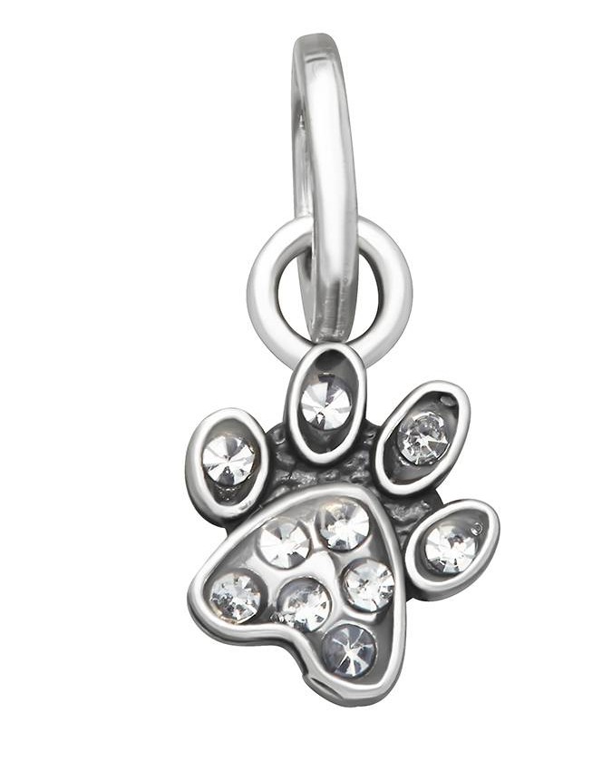 Charms - Fantasy e vari - 12177 MINI CHARM ZAMPA CRYSTAL GIOVANNI RASPINI