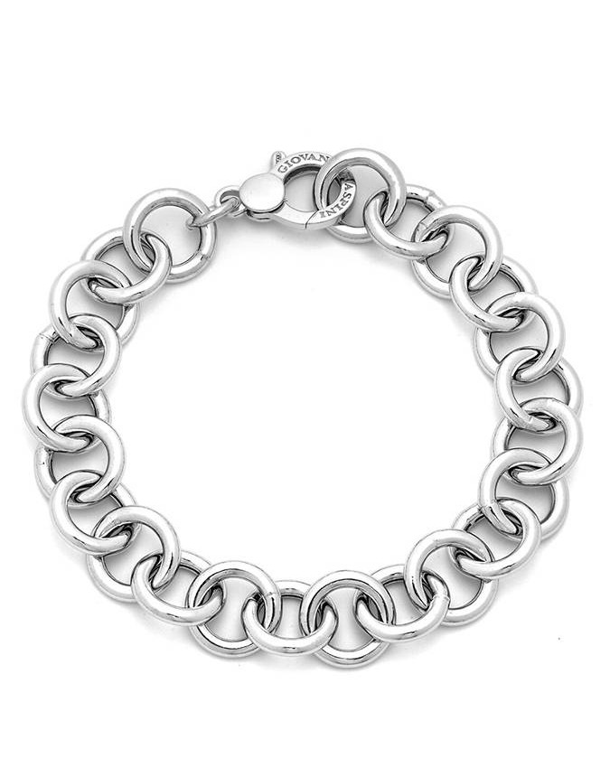 Bracciali - Catene - 7443 BRACCIALE MAGLIA TONDA GIOVANNI RASPINI