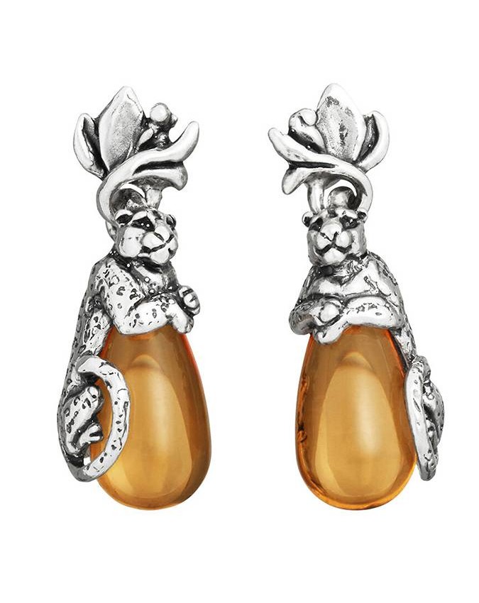 Orecchini - Animalier - 12409 ORECCHINI GOCCIA LEOPARDO GIOVANNI RASPINI