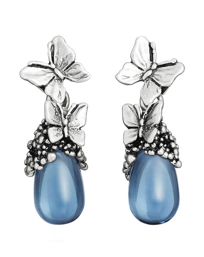 Orecchini - Floral - 12417 ORECCHINI GOCCIA FARFALLE GIOVANNI RASPINI