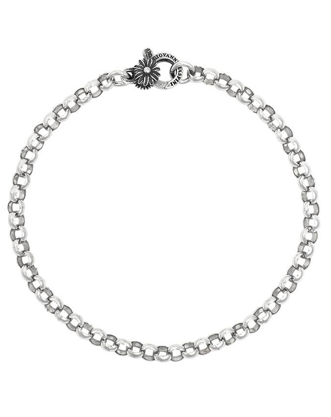 Bracciali - Catene - 12454 BRACCIALE ROLO PICCOLO CHIUSURA MARGHERITA GIOVANNI RASPINI 